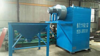 山东济宁市中家具厂除尘器设备安装——临沂大华机械厂专业服务实录